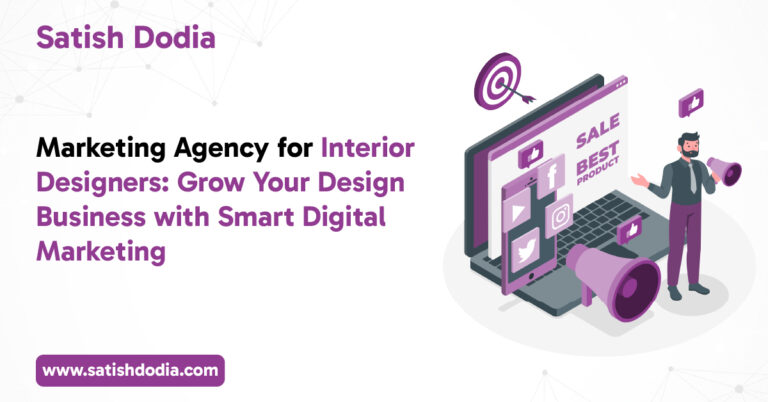 Digital marketing services helping interior designers attract clients and grow their business online.