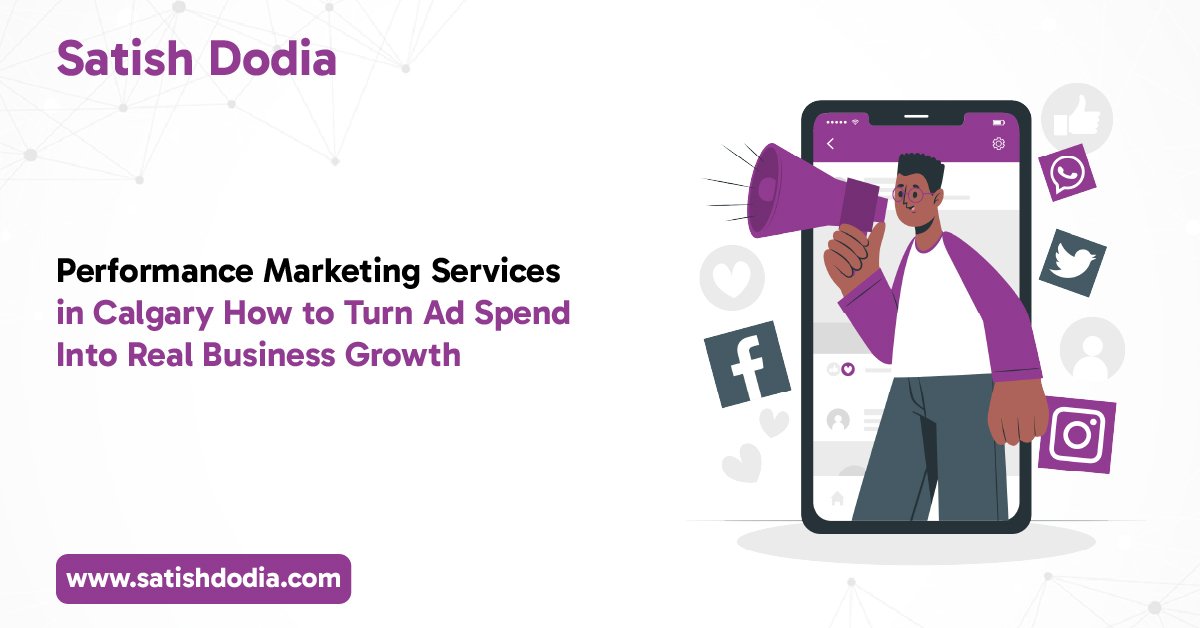 Performance marketing services in Calgary focused on paid advertising, conversion tracking, campaign optimisation, and business growth.